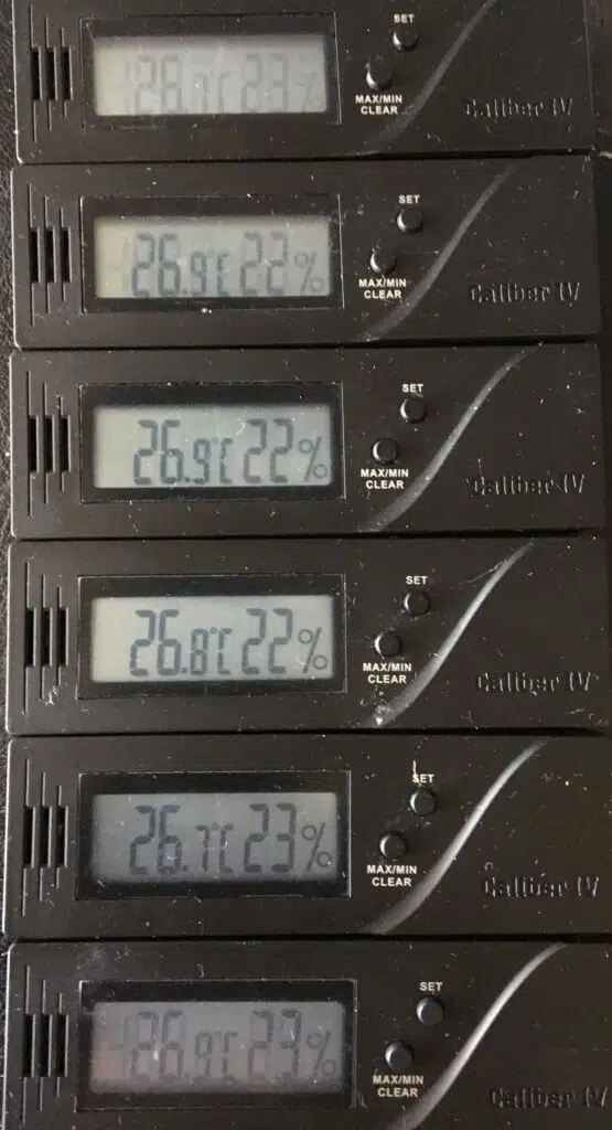 Caliber IV Thermometer Hygrometer