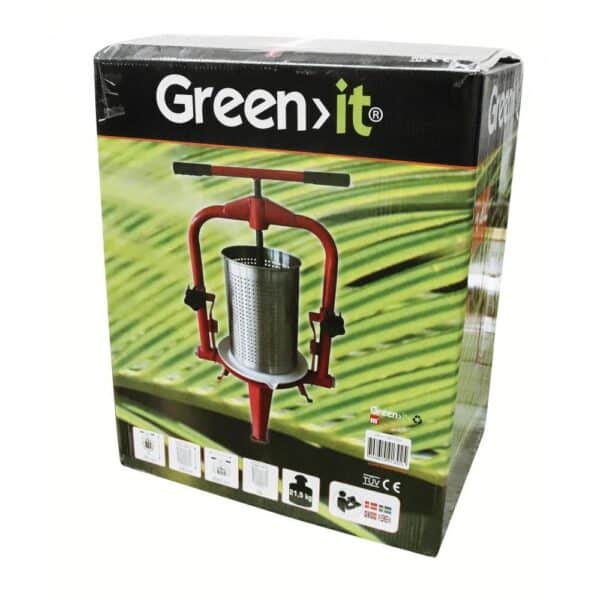 white-91392_10_01 Fruktpresse 14 liter rustfritt stål